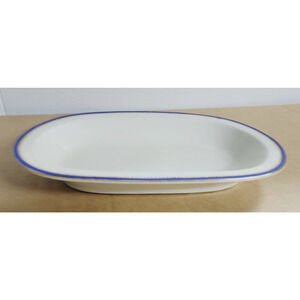 Edelstein Bavaria Small Platter 9.25" Blue & Gold Trim